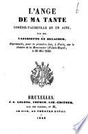 L'ange de ma tante. C. vau. 1 a