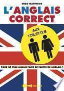 L'anglais correct aux toilettes