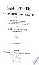 L'Angleterre au XVIIIe siècle