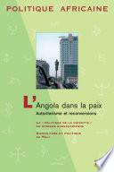 L'Angola dans la paix