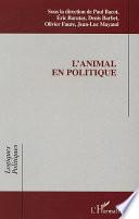L'animal en politique