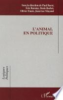 L'animal en politique