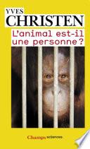 L'animal est-il une personne ?