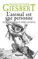 L'animal est une personne