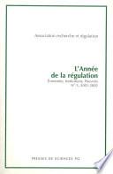 L'année de la régulation n°5, 2001-2002. Economie, institutions, pouvoirs
