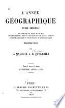 L'Année géographique