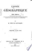 L'Année géographique