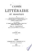 L' Année littéraire et dramatique