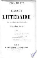 L'Année littéraire