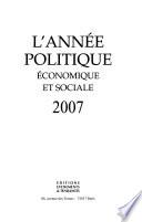 L'Année politique, économique et sociale