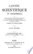 L'année scientifique et industrielle