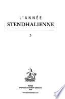 L'année Stendhal