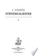 L'année Stendhal