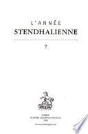 L'année stendhalienne