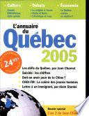 L'annuaire du Québec 2005