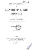 L'anthropologie criminelle