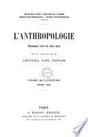 L'Anthropologie