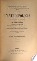 L'Anthropologie