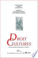 L'anthropologie juridique aux Etats-Unis
