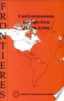 L'anticommunisme aux Etats-Unis de 1946 à 1954