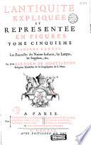 L'antiquité expliquée