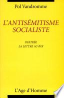 L'antisémitisme socialiste