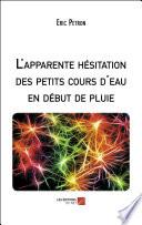 L'apparente hésitation des petits cours d'eau en début de pluie