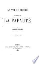 L'appel au peuple en faveur de la papauté