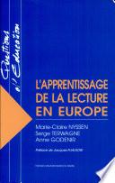 L'apprentissage de la lecture en Europe
