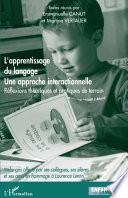 L'apprentissage du langage