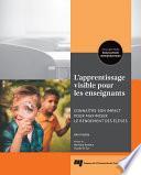 L'apprentissage visible pour les enseignants