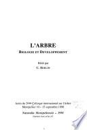 L'arbre, biologie et développement