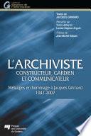 L'archiviste