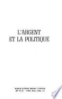 L'argent et la politique