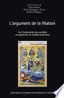 L'argument de la filiation