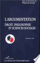 L'argumentation