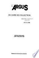 L'Argus du livre de collection