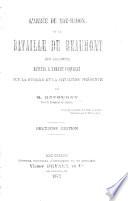 L'Armée de Mac-Mahon et la bataille de Beaumont, en Argonne. Lettres à Madame Urquhart sur la guerre et la situation présente, etc. (Deuxième édition, revue&augmentée.).