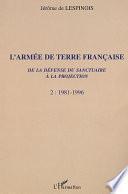 L'armée de terre française: 1981-1996