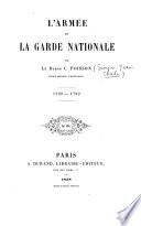 L'Armée et la Garde nationale