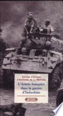 L'armée française dans la guerre d'Indochine (1946-1954)