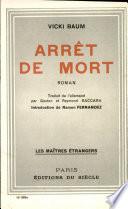 L'arrêt de mort