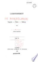 L'arrondissement de Montélimar