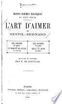 L'art d'aimer de Gentil-Bernard ...