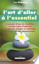 L'art d'aller à l'essentiel