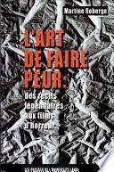 L'art de faire peur
