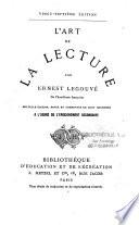 L'art de la lecture
