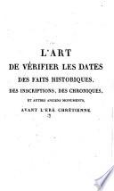 L'art de verifier les dates, 5
