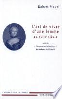 L'Art de vivre d'une femme au XVIIIe siècle