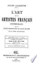 L'art et les artistes français contemporains, avec un avant-propos sur le Salon de 1876 et un index alphabétique